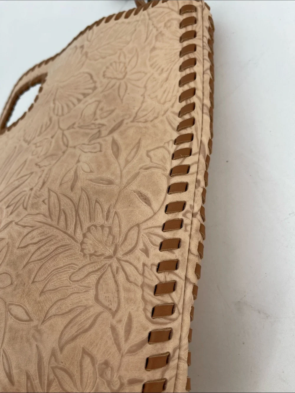 The Sak Camarillo Leather Floral Embossed Women’s Tote